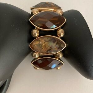 Smokey Quartz Faceted Bracelet